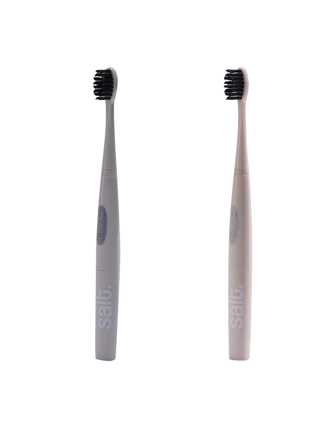 

SALT Set of 2 Magna Sonic Electric Toothbrush - Warm Grey & Cool Grey