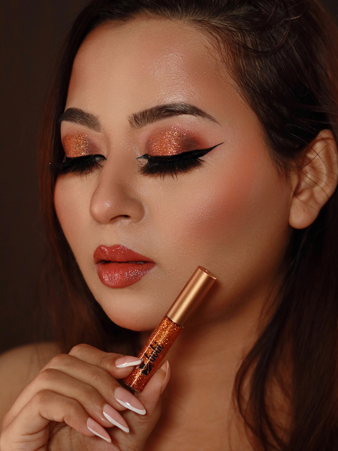 

BOBI Glitter Long Lasting Waterproof Eyeliner - 5 ml - Orange