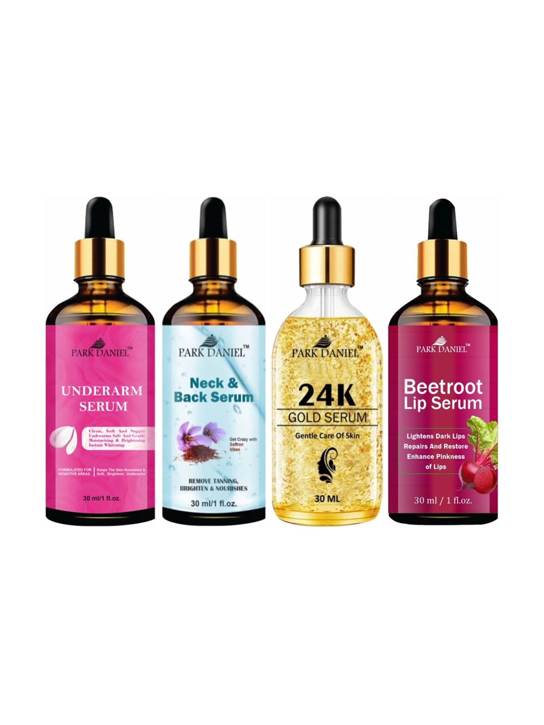 

Park Daniel Set Of 4 Serum - 30ml Each, Multi