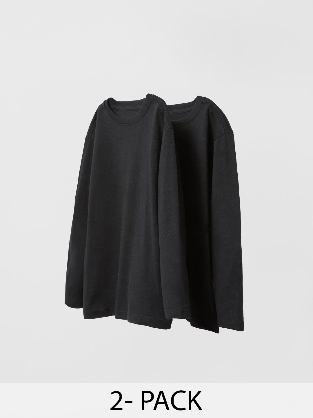 

ZARA Boys Black Tshirts