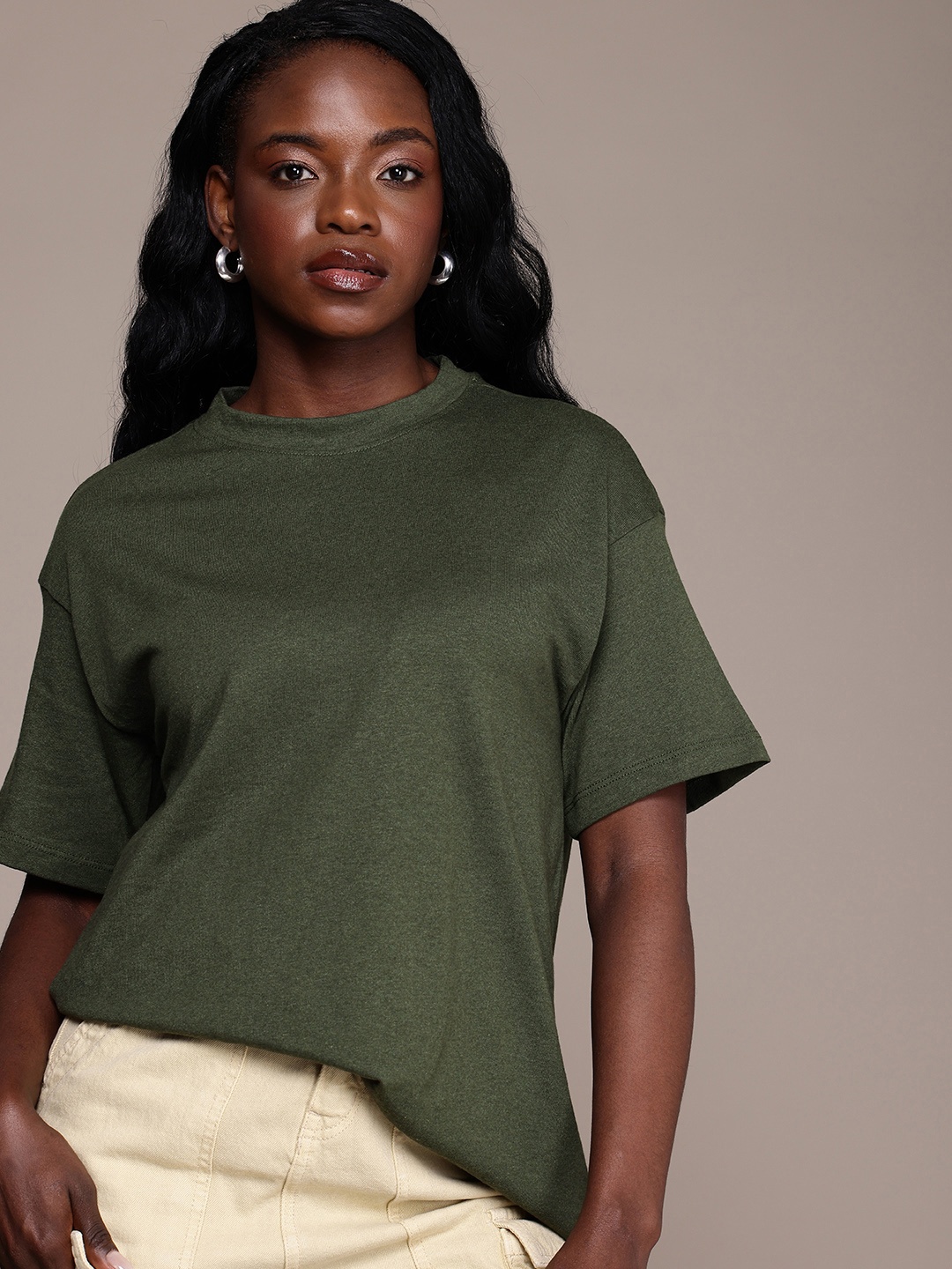 

The Roadster Life Co. Oversized Fit T-shirt, Olive