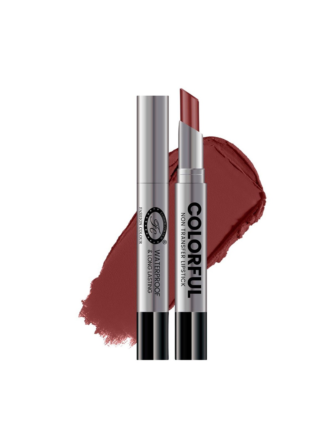 

Fashion Colour Colorful Waterproof & Long Lasting Non Transfer Lipstick - Terra Copper 323, Rust