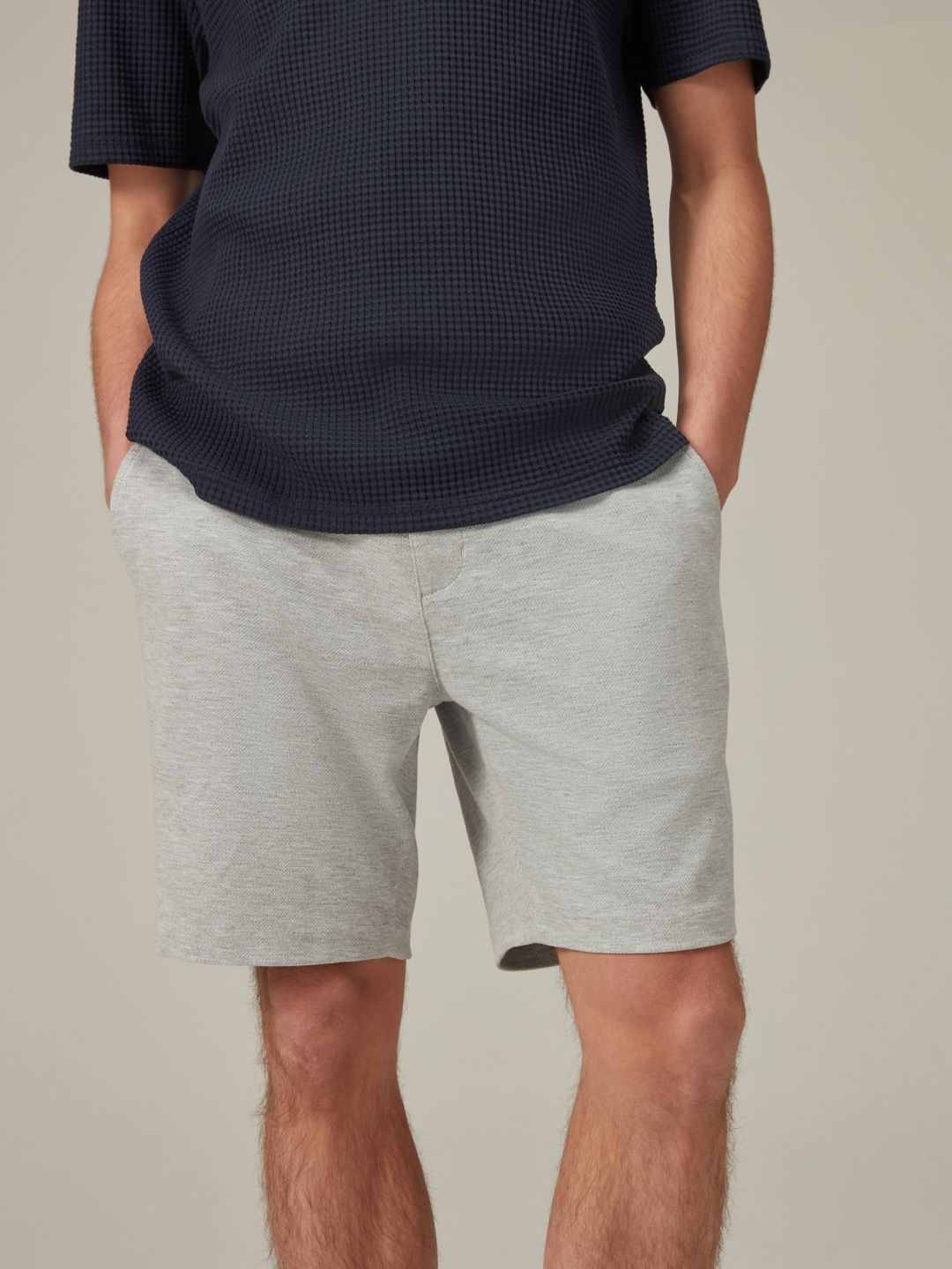 

NEXT Men Smart Fit Chino Shorts, Grey