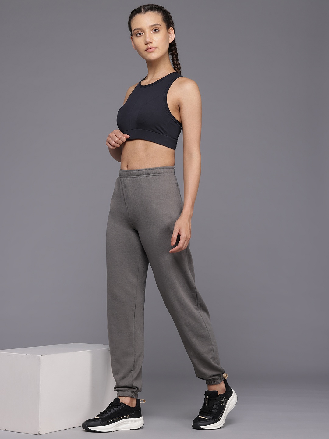 

HRX by Hrithik Roshan Full Coverage Lightly Padded Yoga Bra, Black