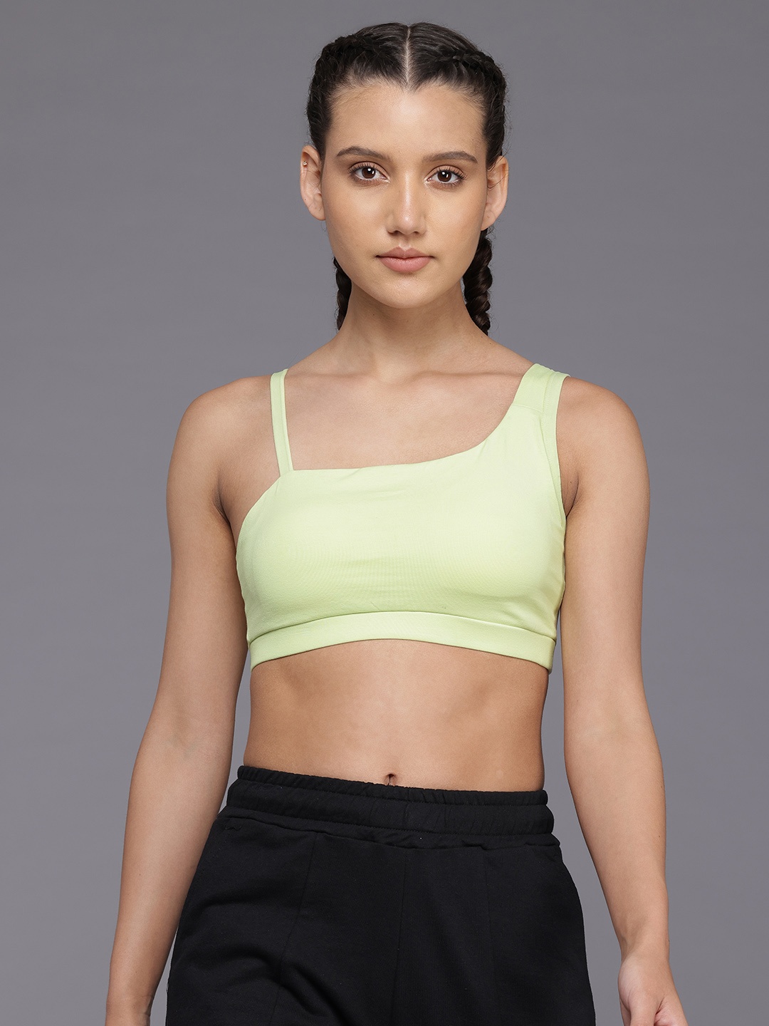 

HRX by Hrithik Roshan Bra- Full Coverage Lightly Padded, Lime green