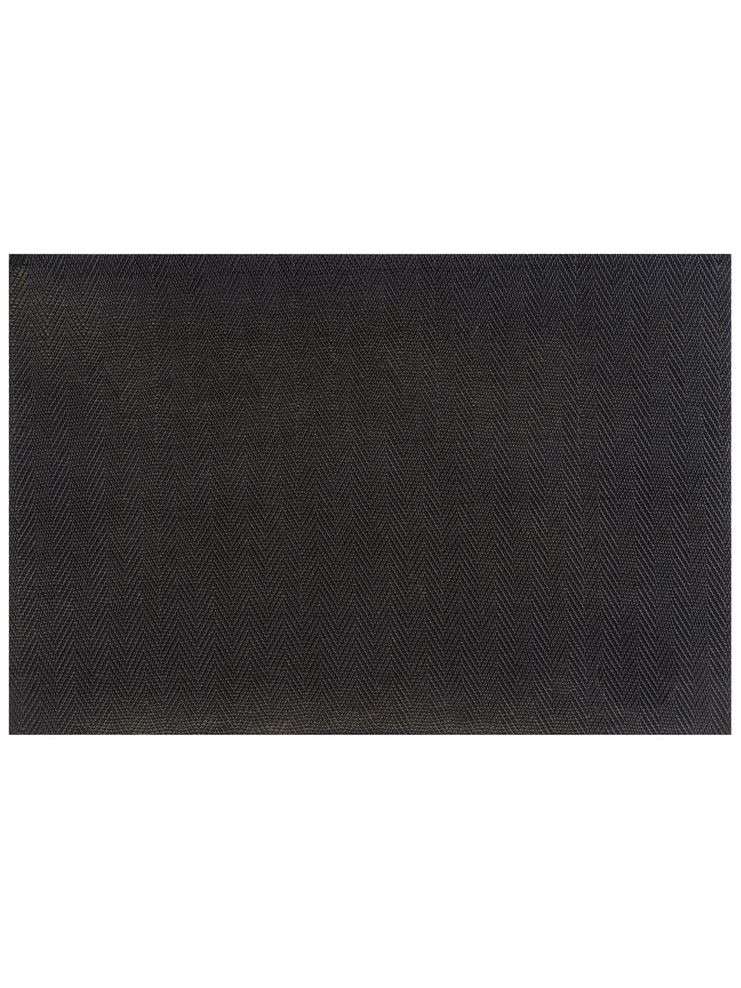 

Freelance Black 6 Pieces Textured Rectangle Table Placemats