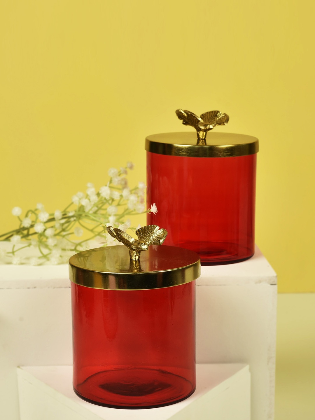 Manor House Gold-Toned 2024 Glass Easy to Clean Core Container