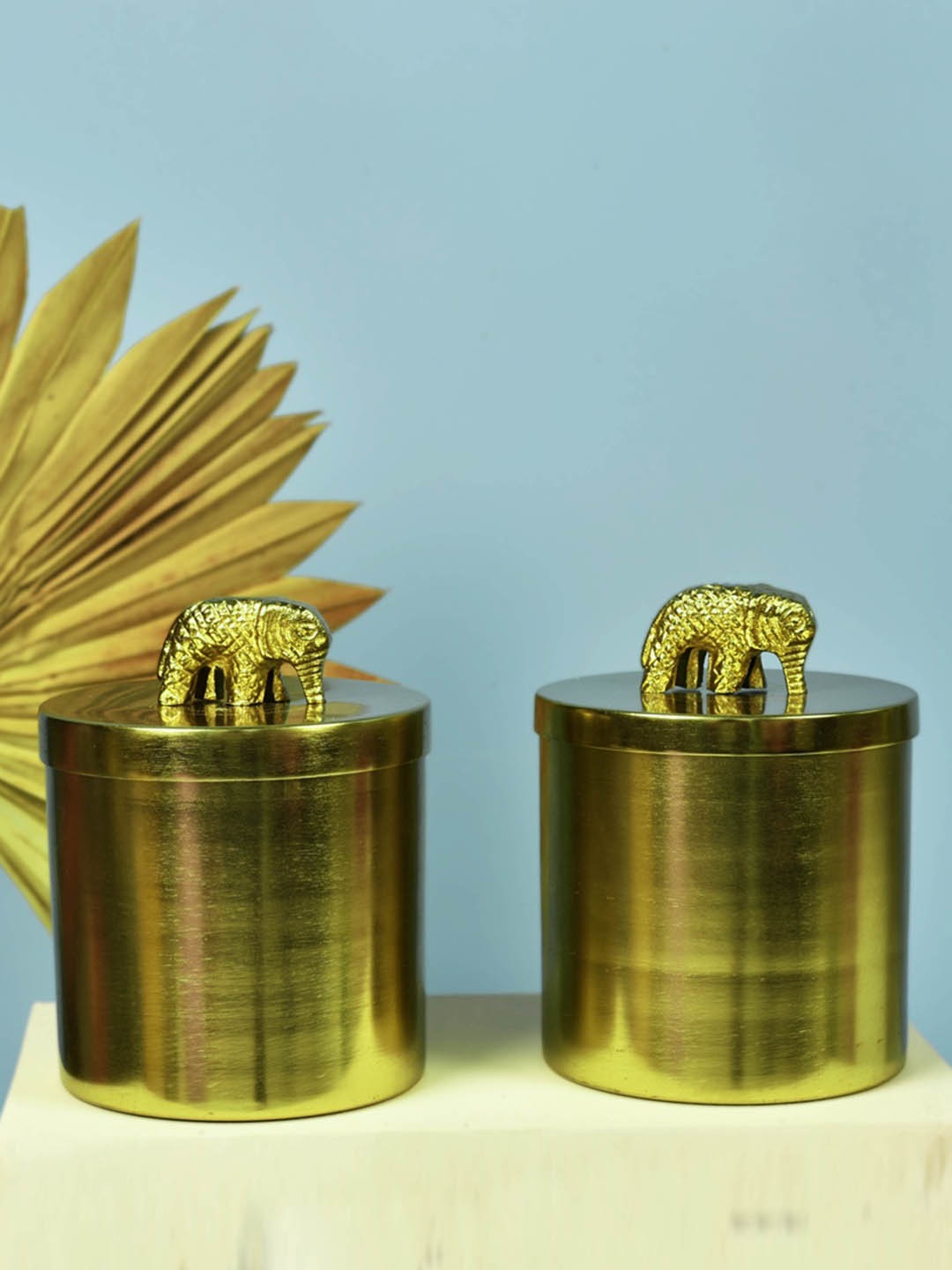 Manor House Gold-Toned 2024 Metal Easy to Clean Core Container