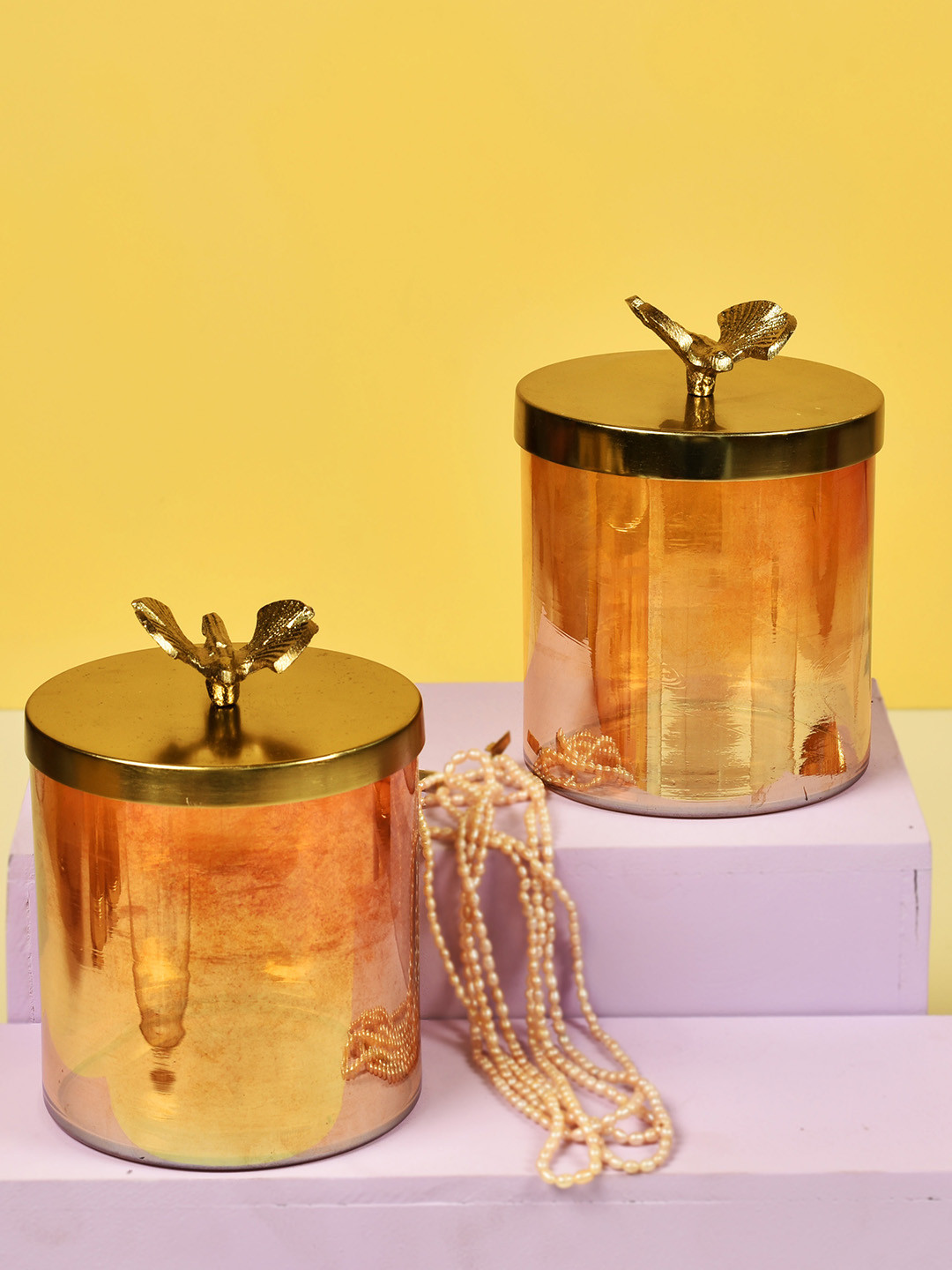 

Manor House Gold-Toned 2024 Glass Easy to Clean Core Container