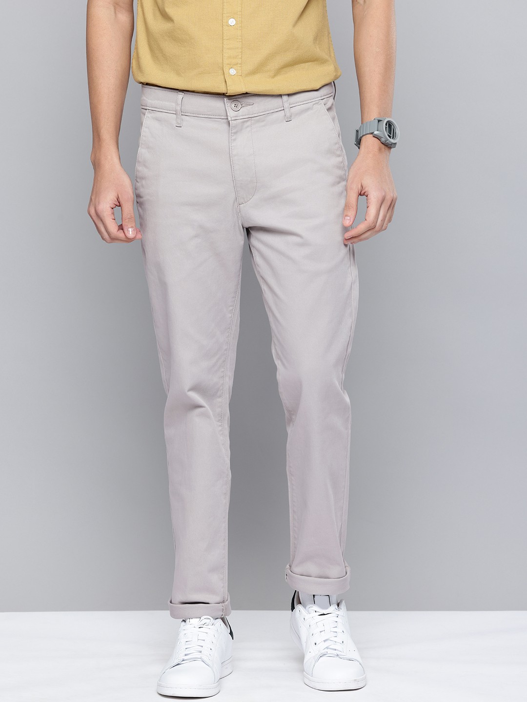

Levis Men Slim Fit Chinos Trousers, Grey