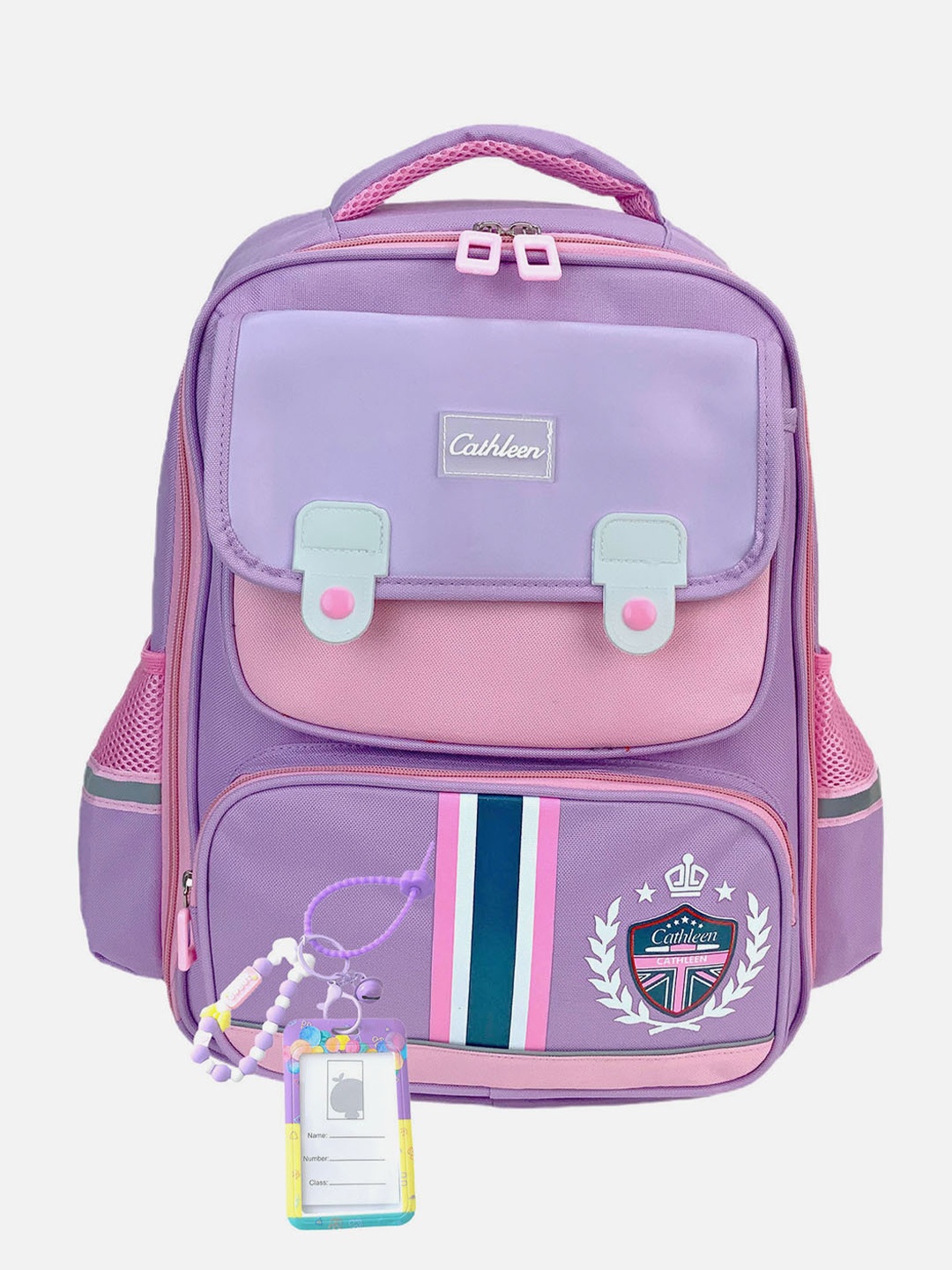 

Little Surprise Box LLP Kids ClimaCool Colourblocked Backpack, Purple