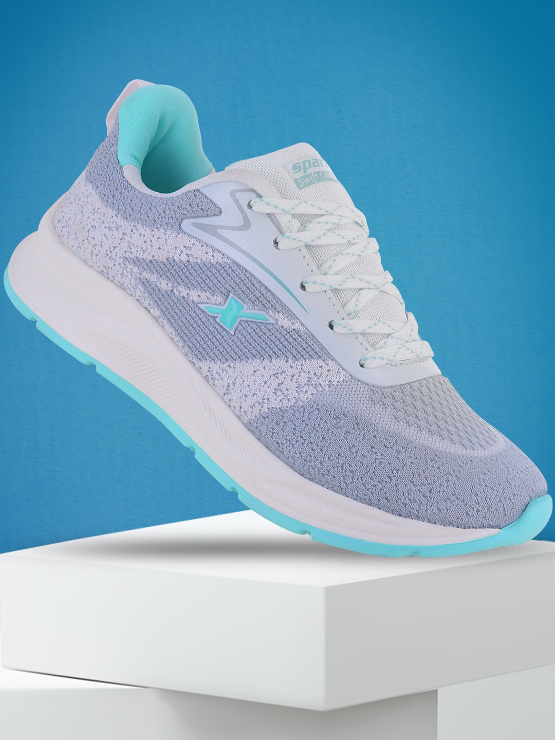 

Sparx Women Mesh Running Shoes, Grey