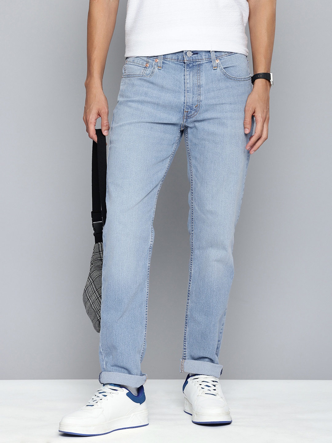 

Levis Men 511 Slim Fit Light Fade Stretchable Jeans, Blue