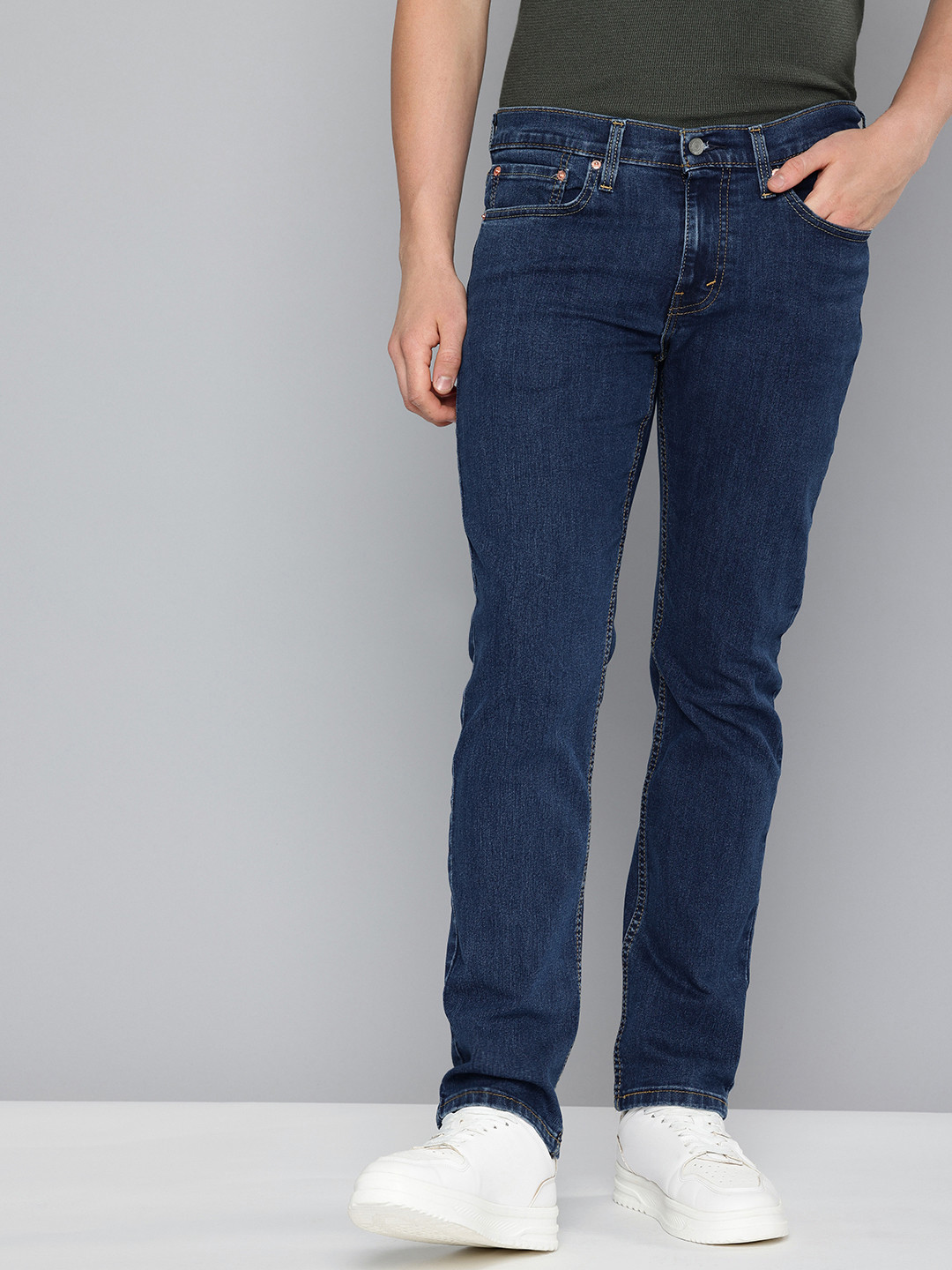 

Levis Men 511 Slim Fit Stretchable Jeans, Blue
