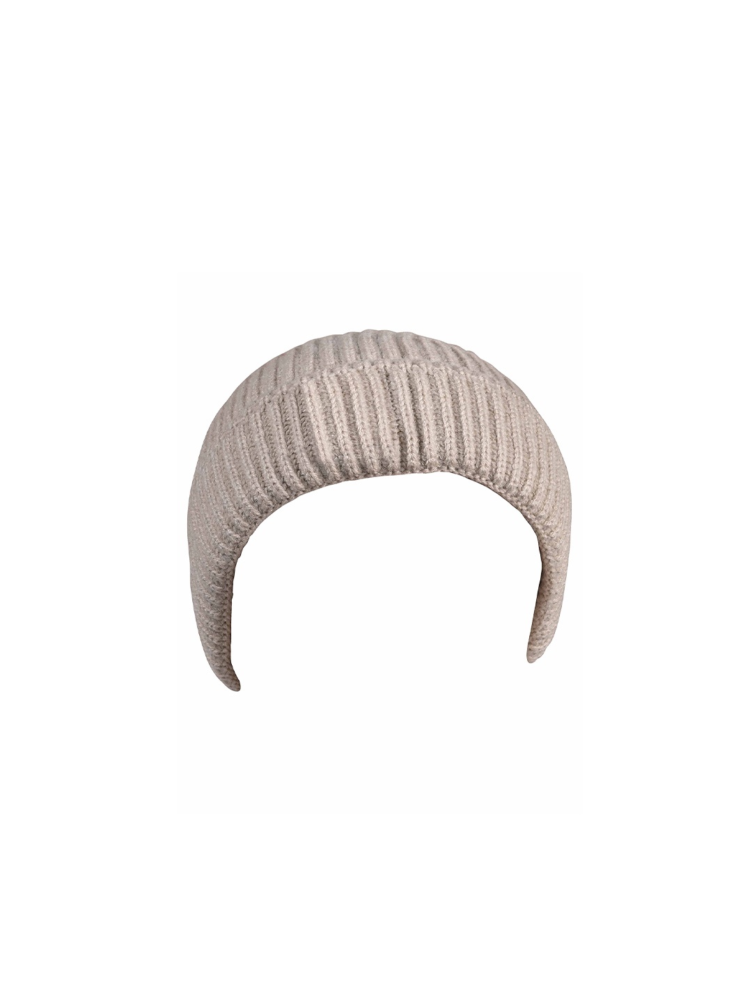

Calvadoss Men Beige Woollen Beanie