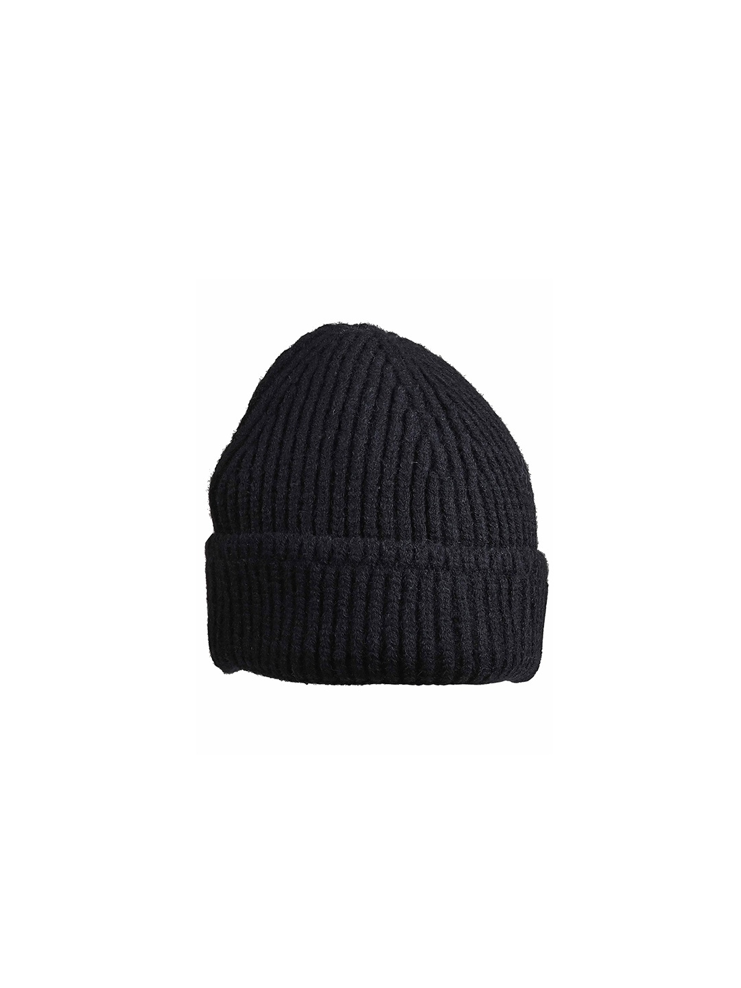

Calvadoss Men Woollen Beanie, Black