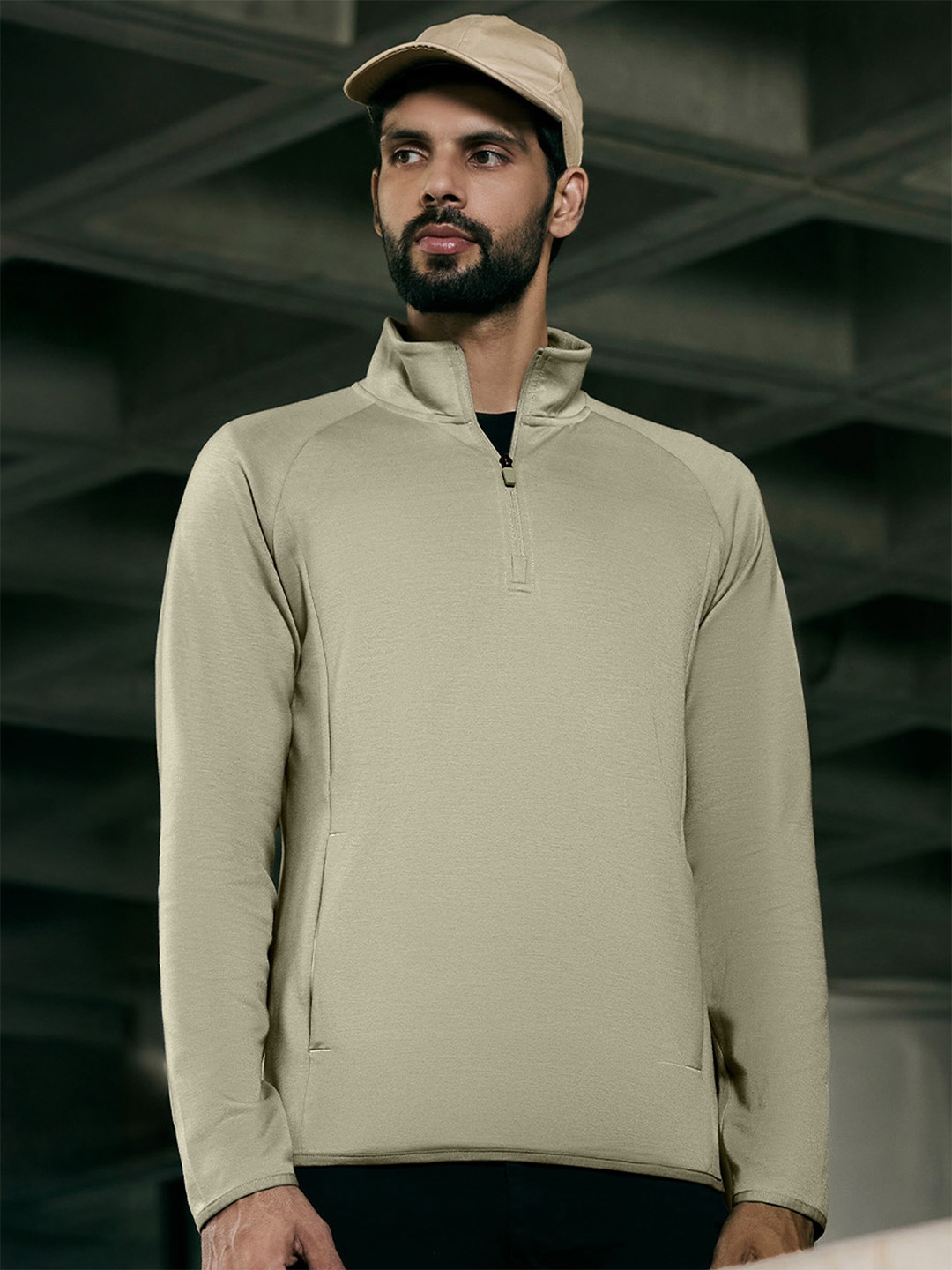 

XYXX Men Polyester Sporty Jacket with Embroidered, Grey