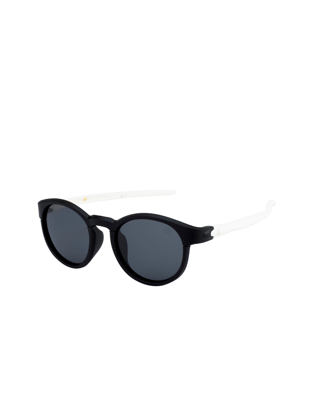 

SEESAW Unisex Blue Lens Black TR90 Round Sunglass with 100% UV Protection - Ideal for Kids 5-8 Yrs