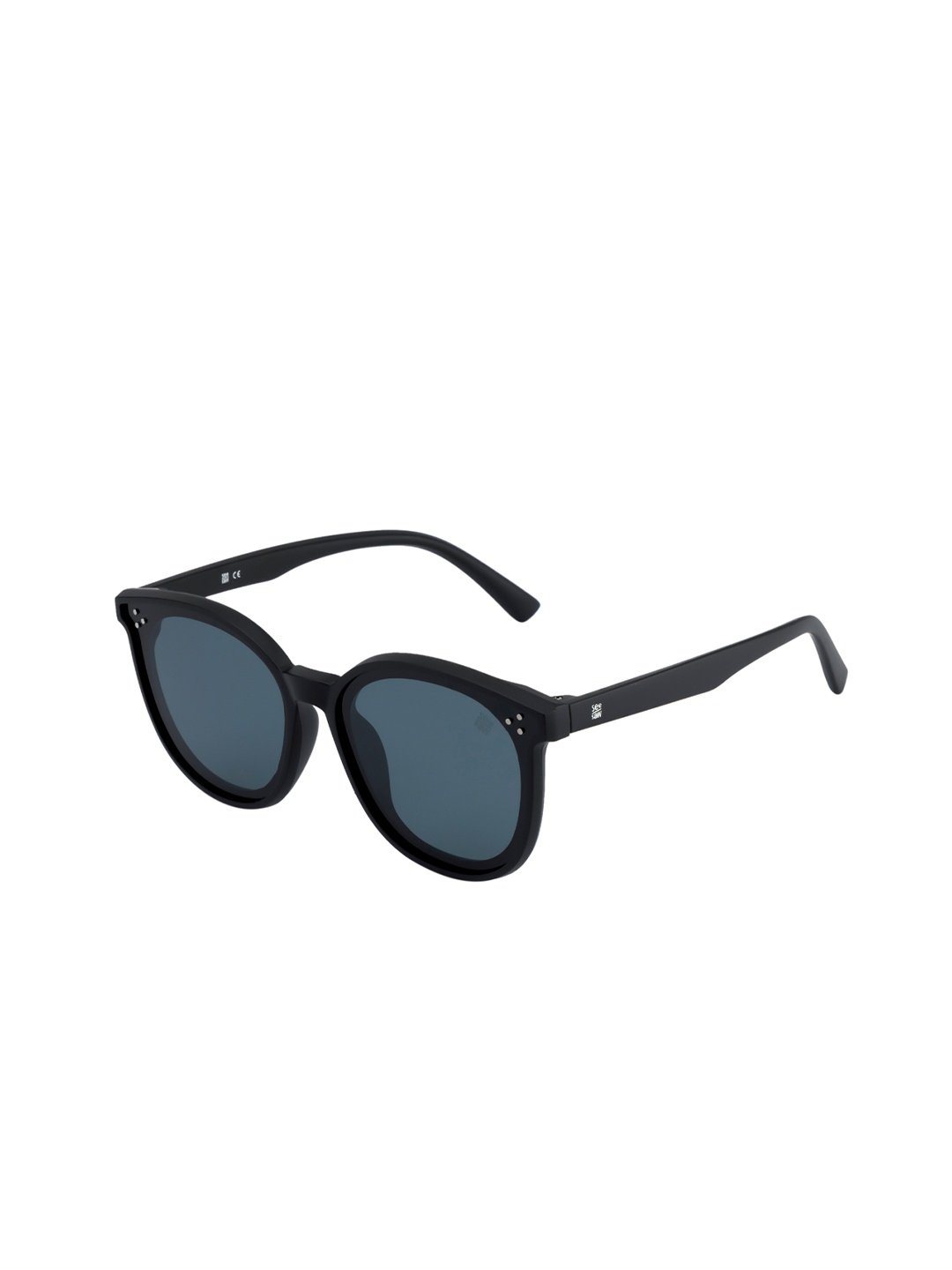 

SEESAW Unisex Blue Lens Black TR90 Square Sunglass with 100% UV Protection-Ideal for Kids 8-12 Yrs