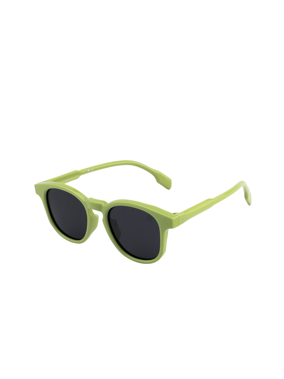 

SEESAW Unisex Blue Lens Green TR90 Round Sunglass with 100% UV Protection - Ideal for Kids 8-12 Yrs
