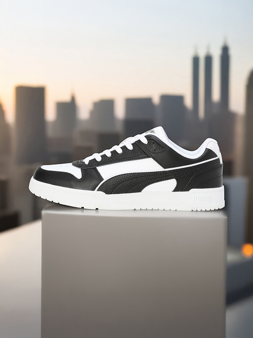 

Puma Adults-Unisex Court Shatter Casual Sneakers, Black