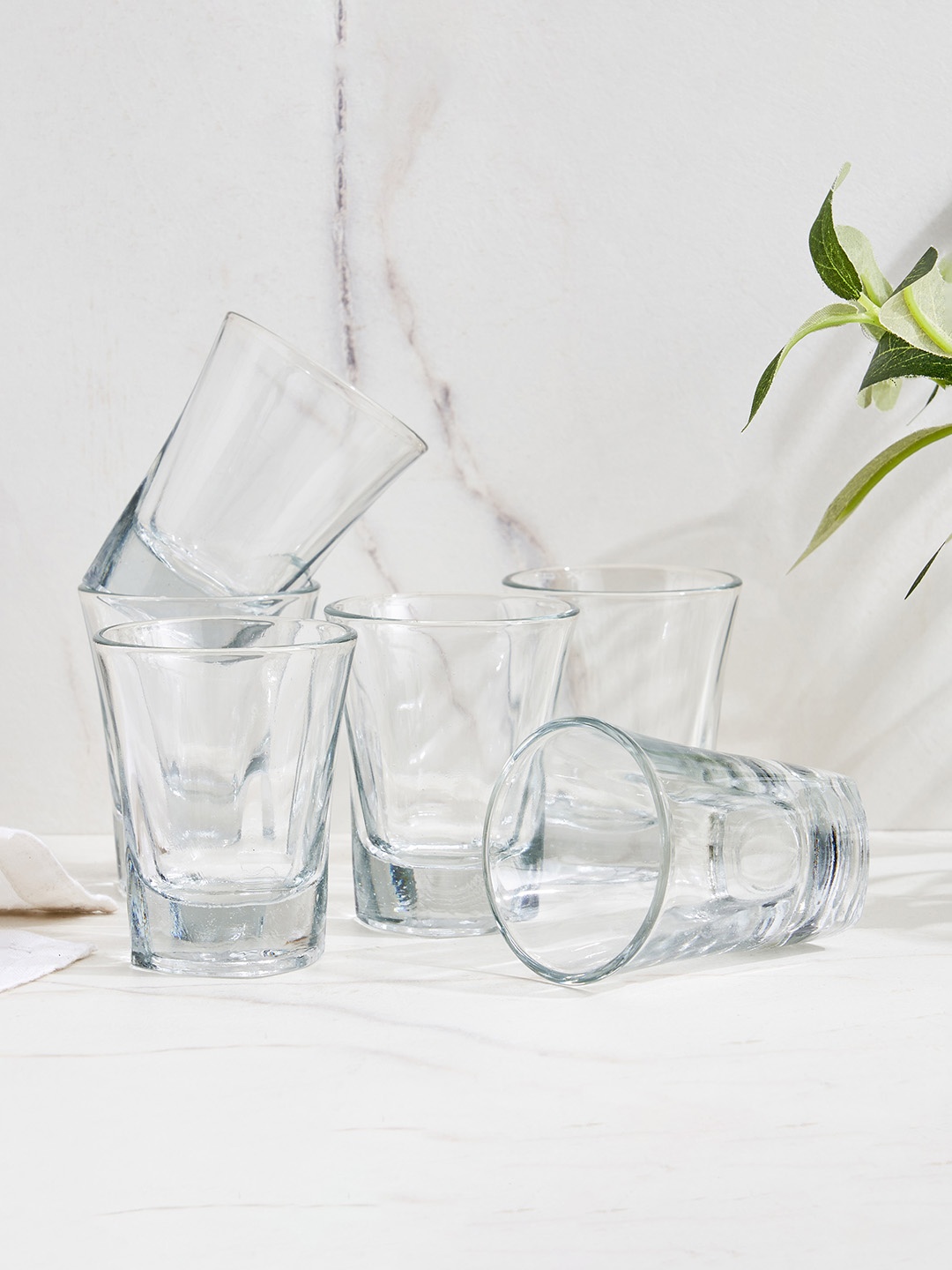 

Home Centre Corsica Maria Set of 6 Transparent Shot Glasses - 60ml