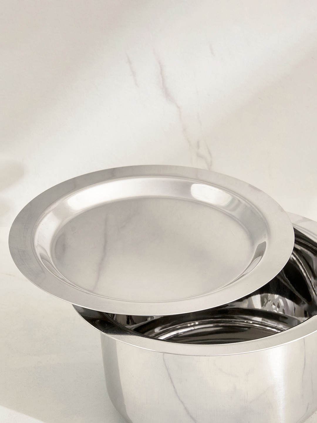 

Home Centre Corsica Aresco Stainless Steel Tope Lid, Silver