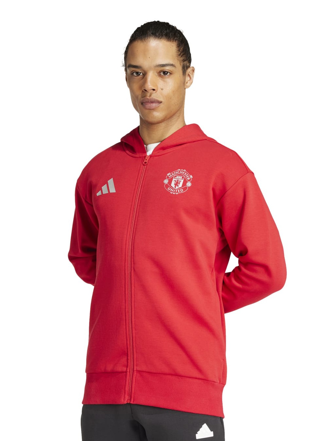 

ADIDAS Mufc Anth Jkt Hoodie, Red