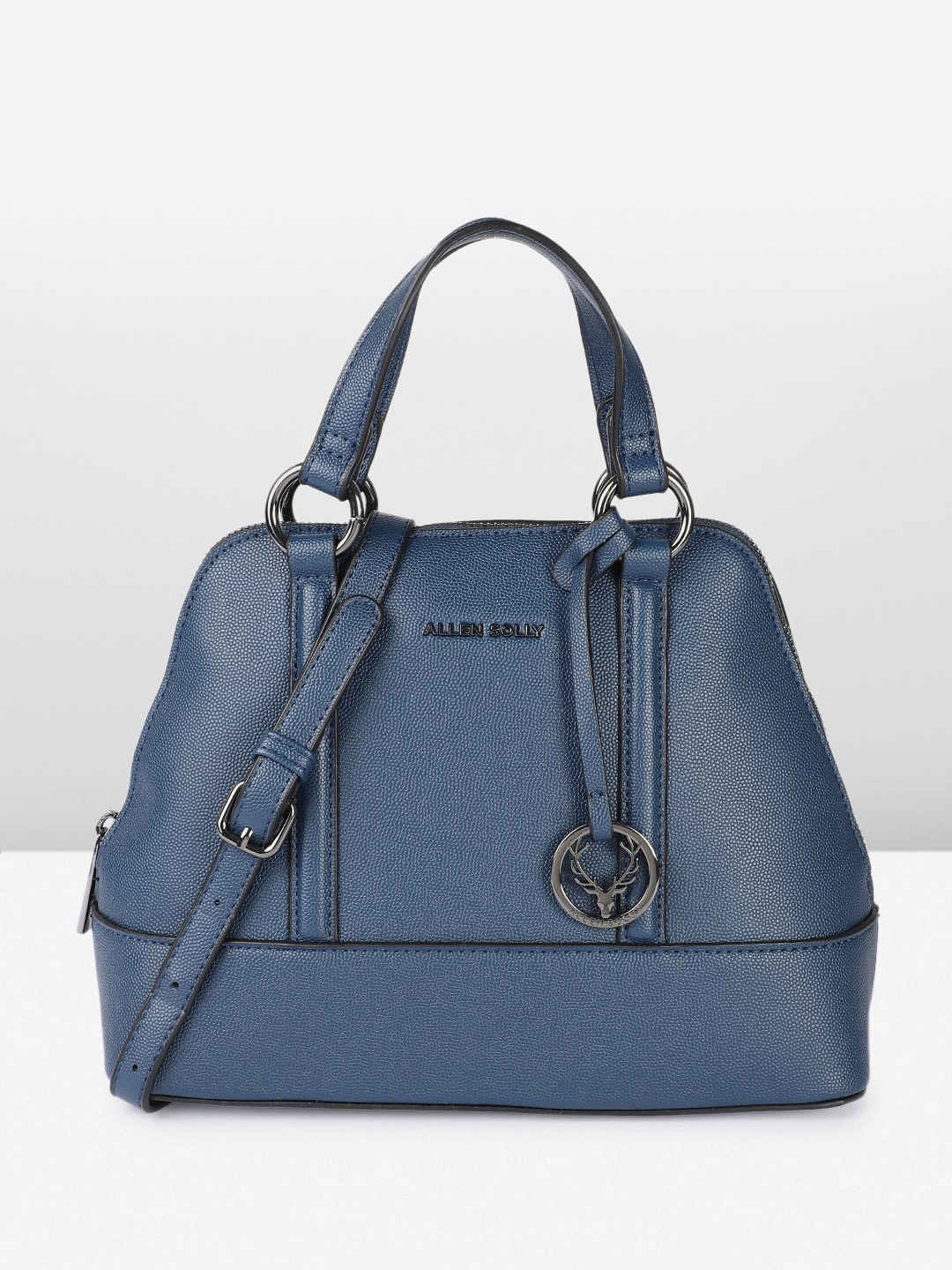 

Allen Solly Structured Handheld Bag, Blue