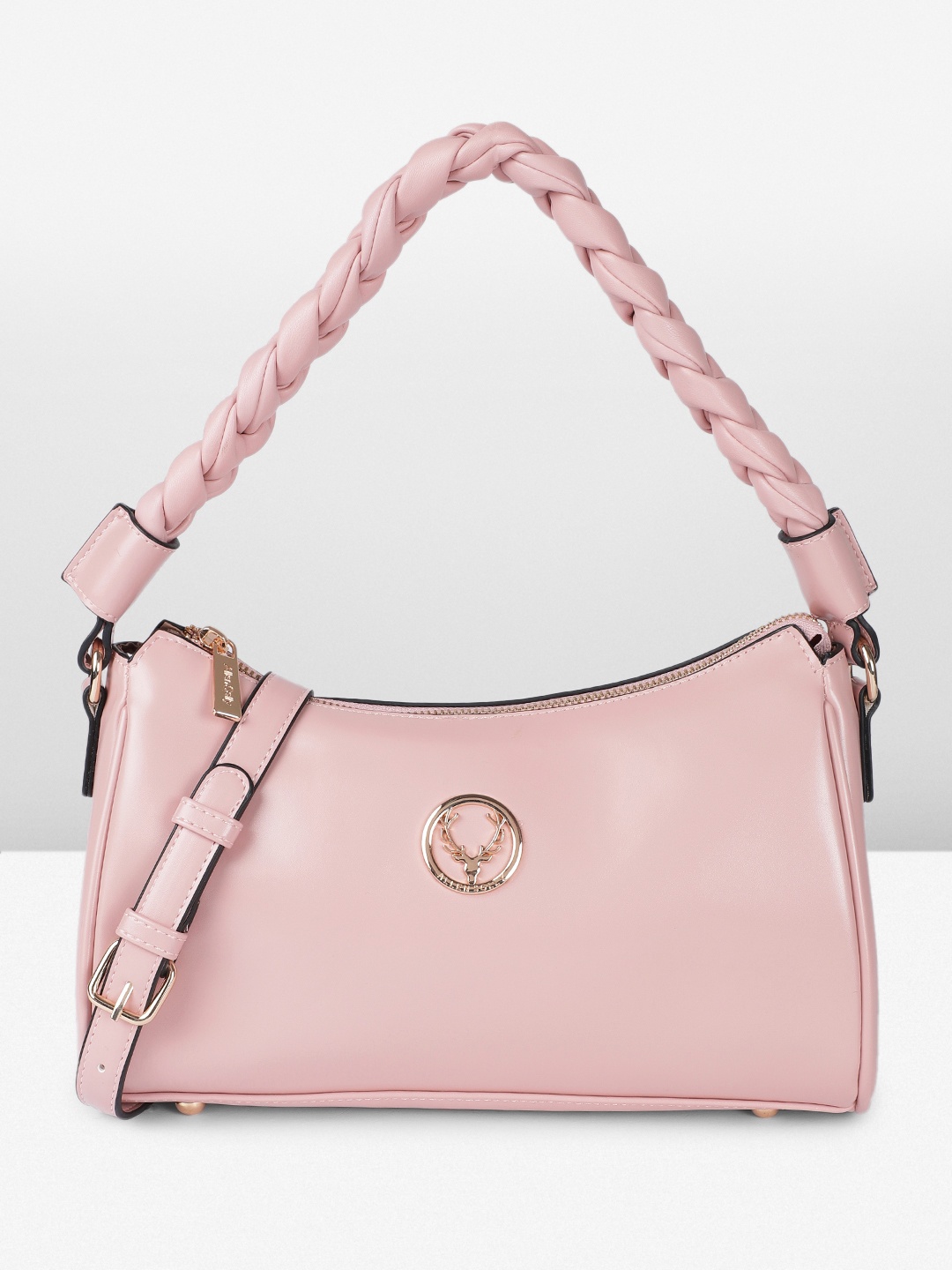 

Allen Solly Structured Shoulder Bag, Pink