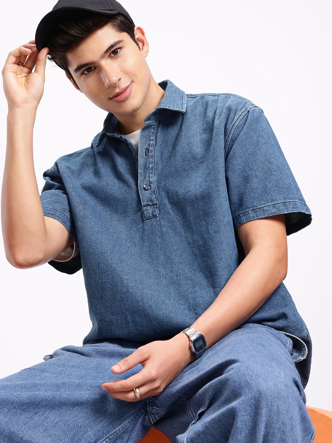 

Aeropostale Pure Cotton Casual Shirt, Blue