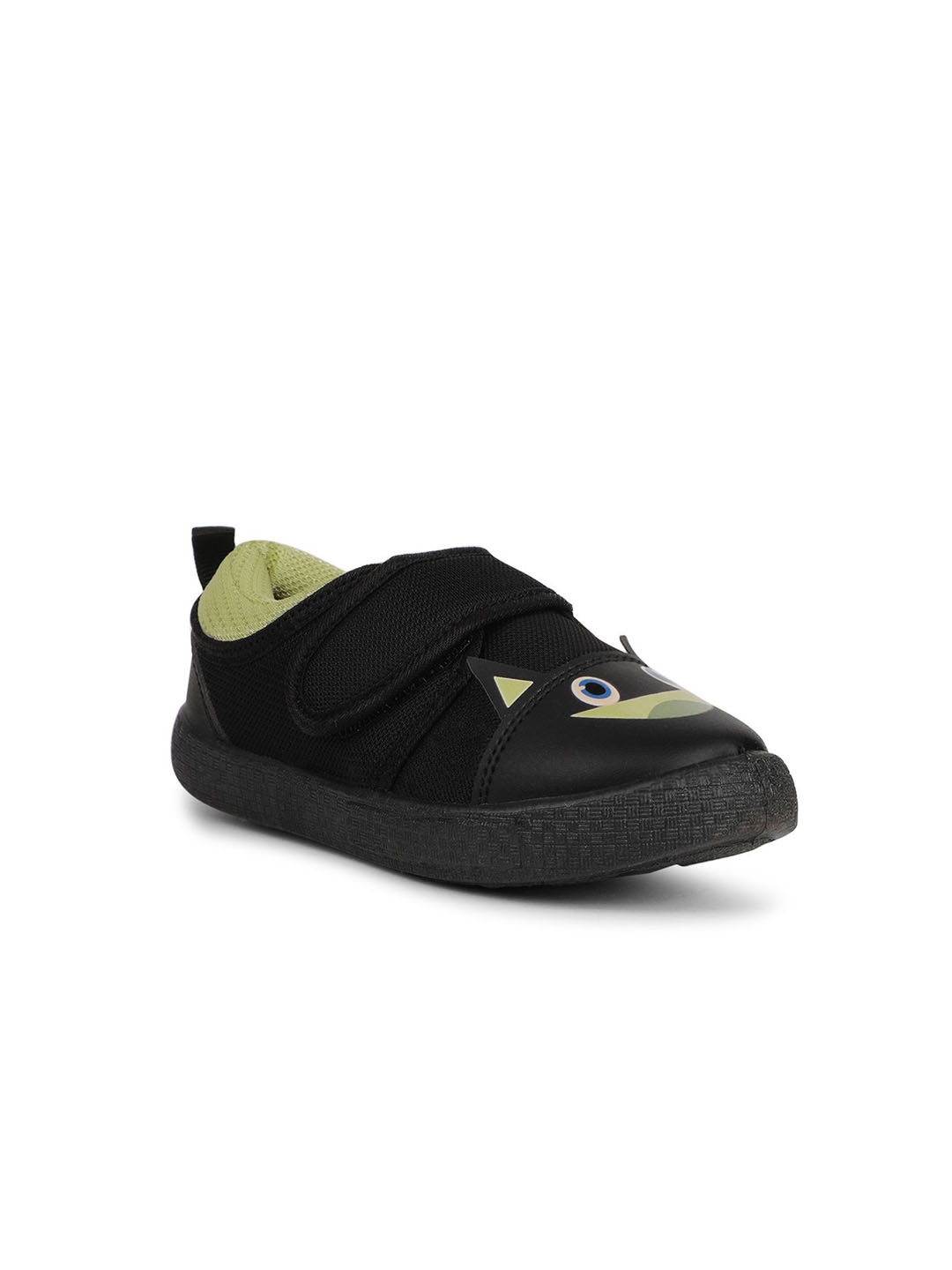 

LIBERTY BASTIAN 60 Kids Colourblocked Slip-on Casual Shoes, Black