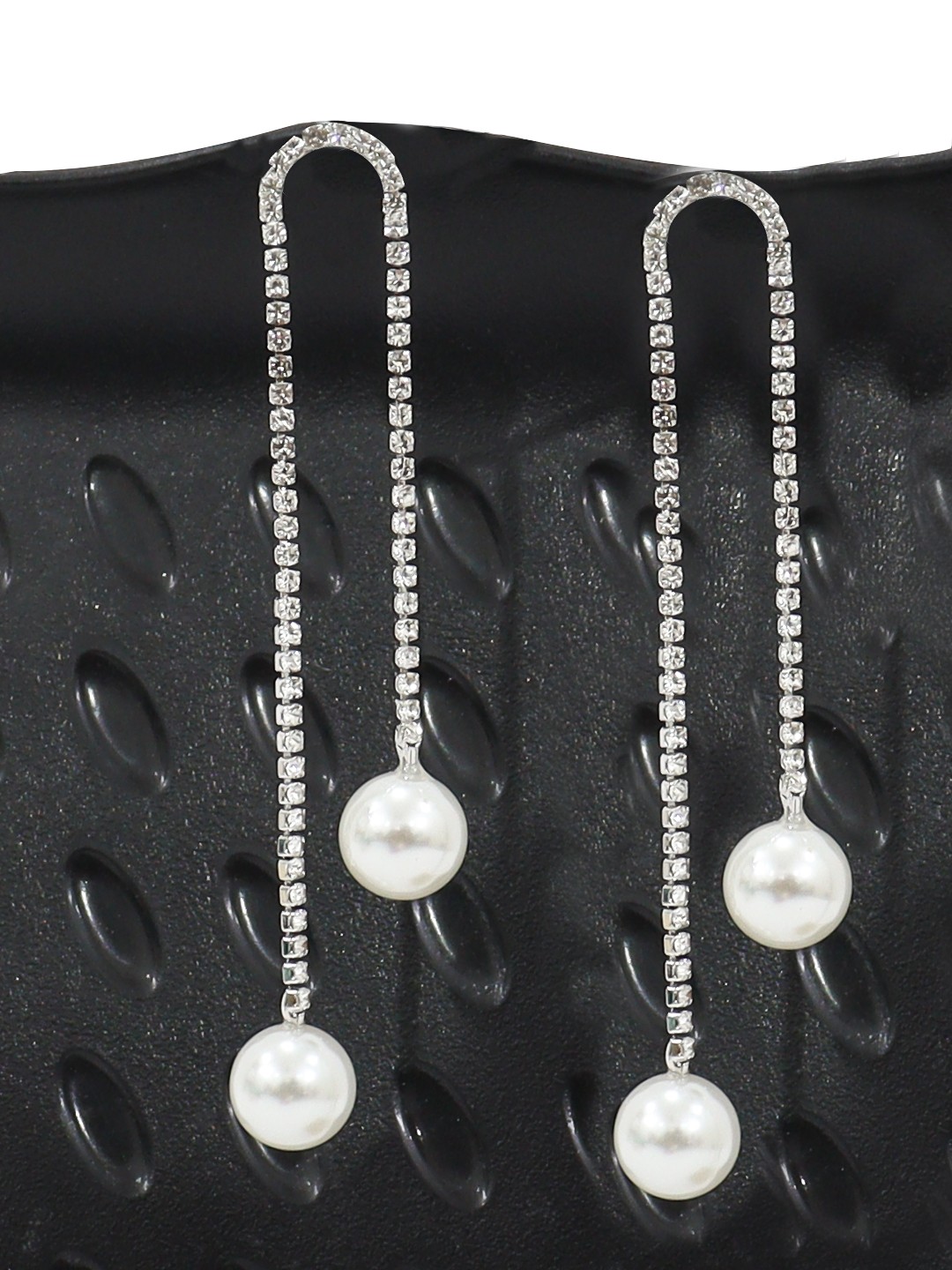 

Krelin Stainless Steel Classic Drop Earrings, Silver