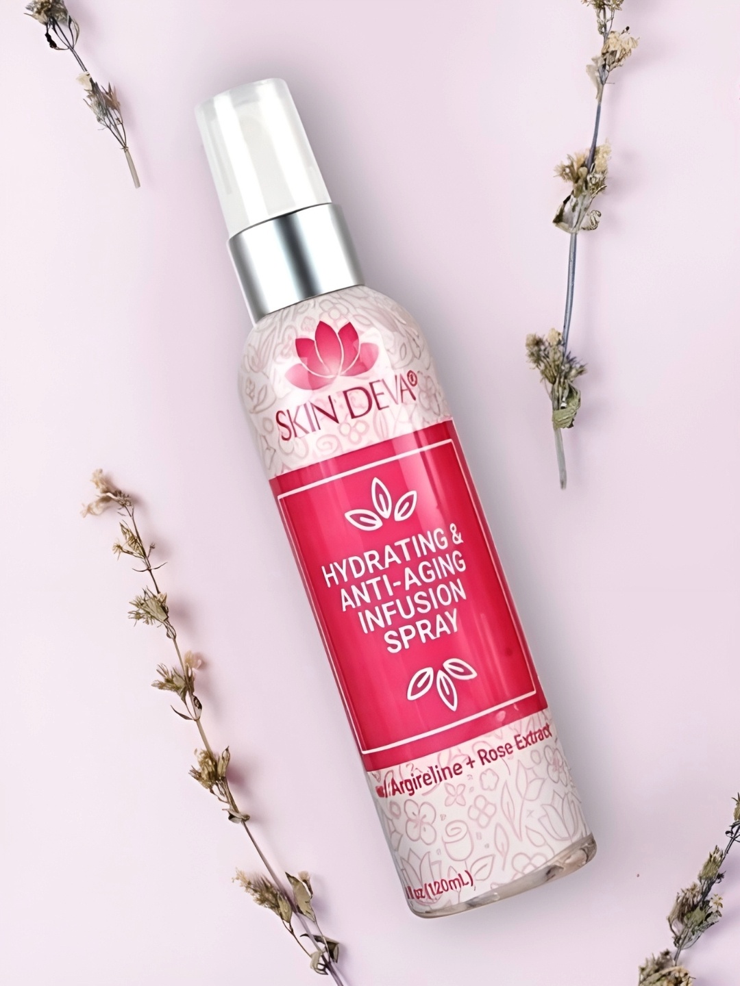 

SKIN DEVA Hydrating Anti Ageing Infusion Spray - 120 ml, Transparent
