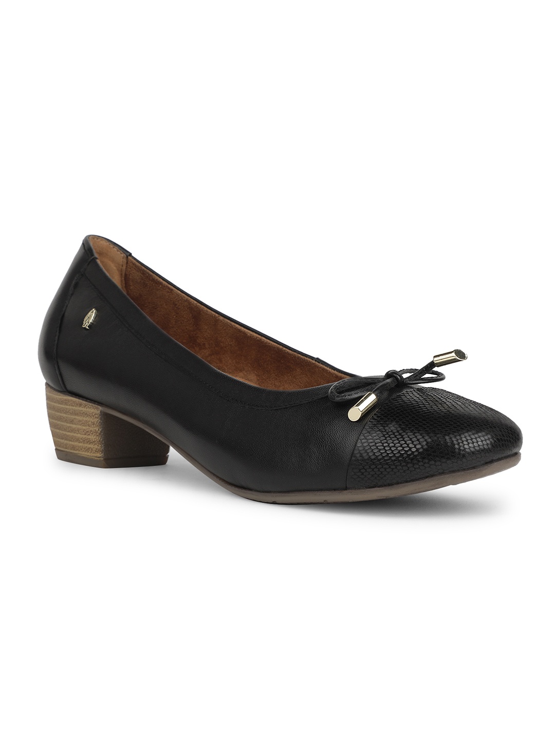 

Hush Puppies Women Slip-On Ballerina Sandals, Black