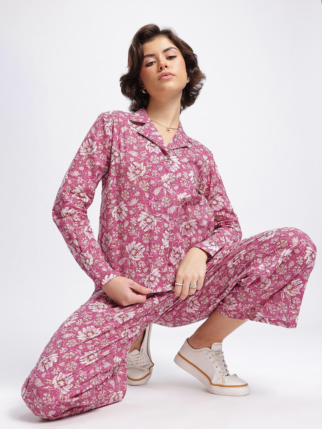 

DressBerry Bloom & Beyond Floral Print Co-Ords, Pink