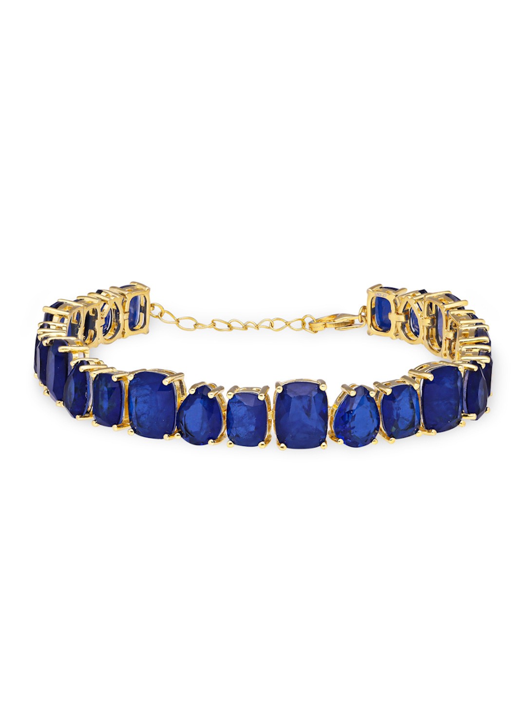 

MISS JO 925 Sterling Silver Gold-Plated Charm Bracelet