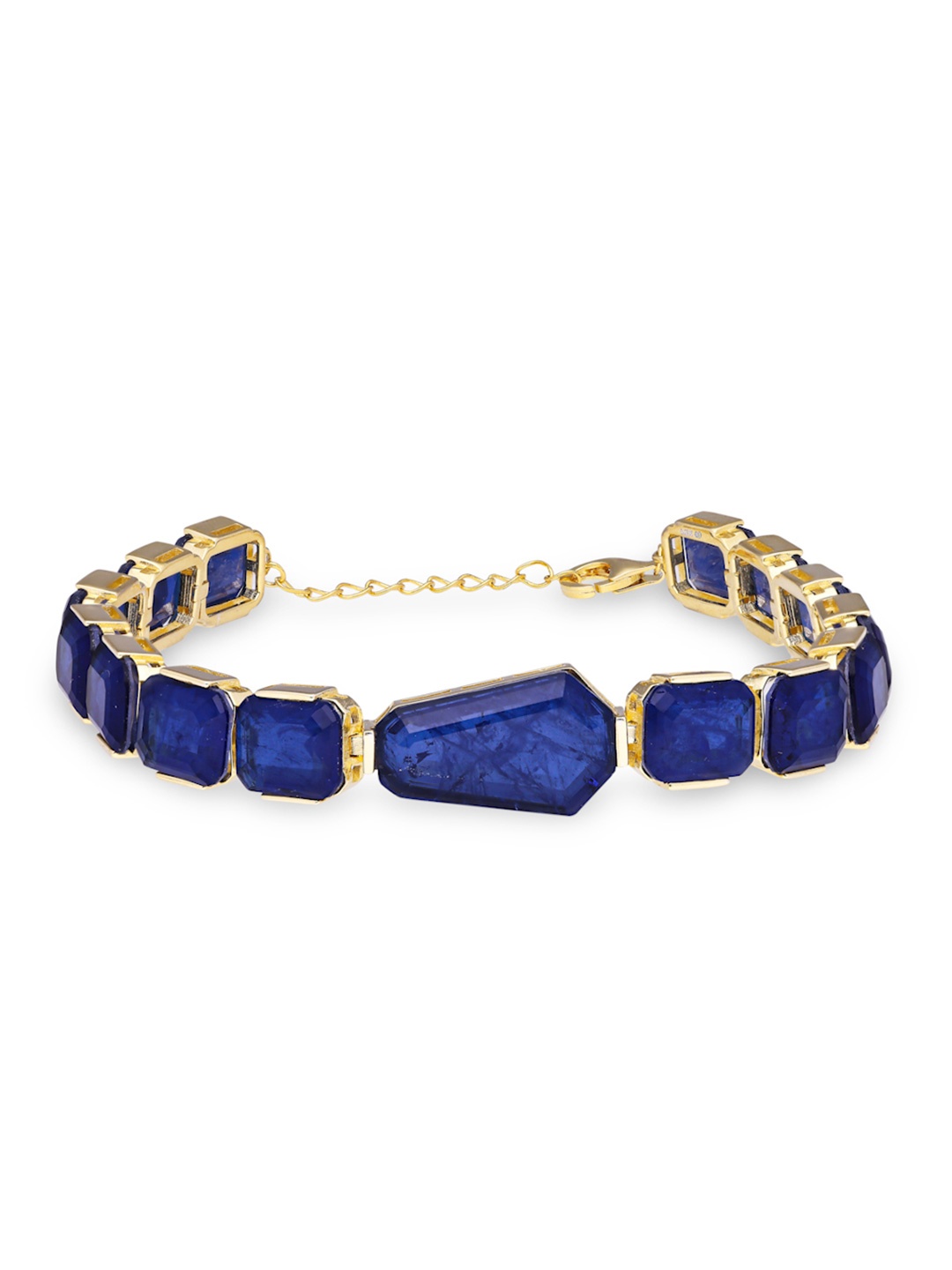 

MISS JO 925 Sterling Silver Gold-Plated Charm Bracelet
