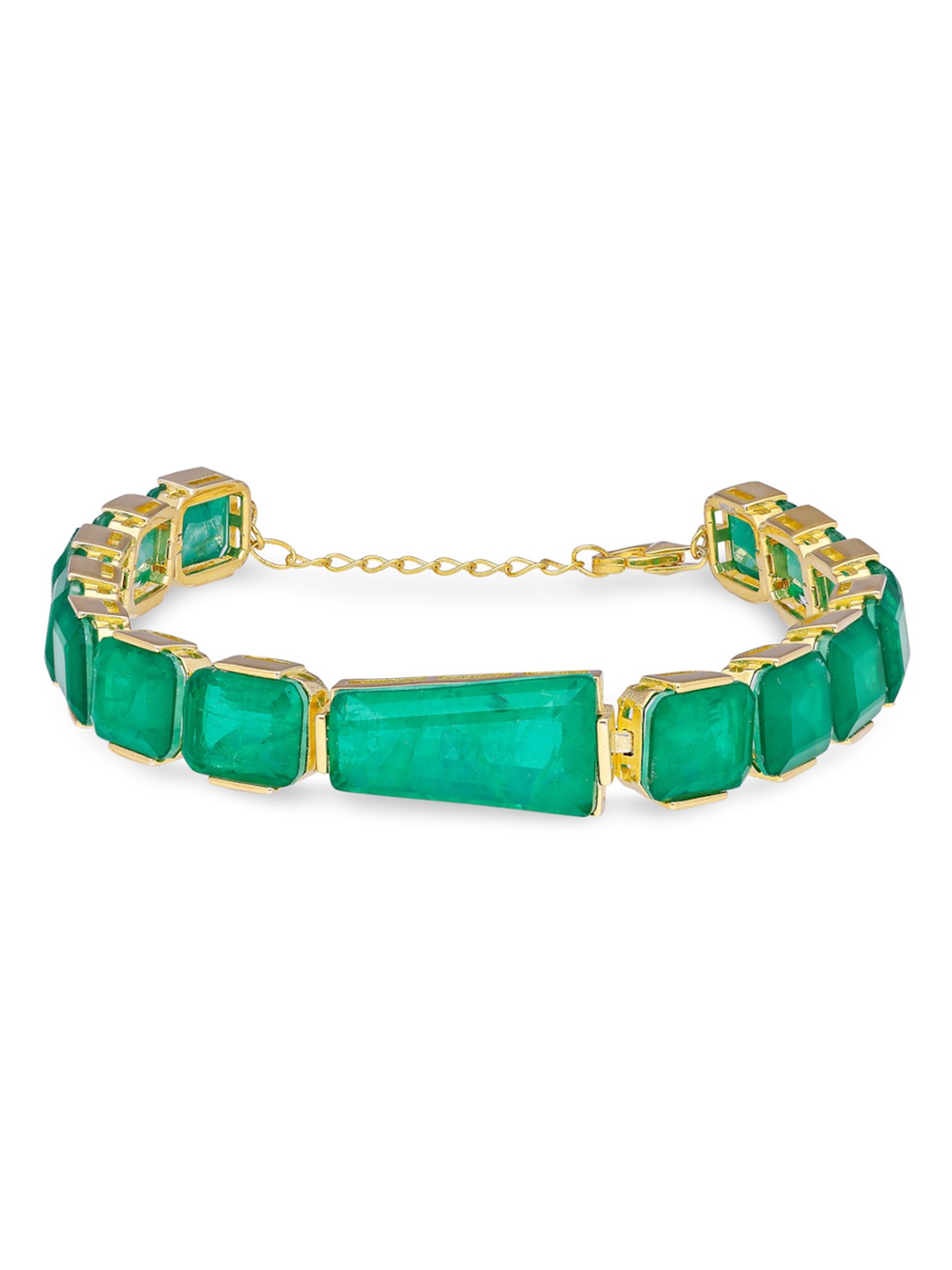 

MISS JO 925 Sterling Silver Gold-Plated Charm Bracelet
