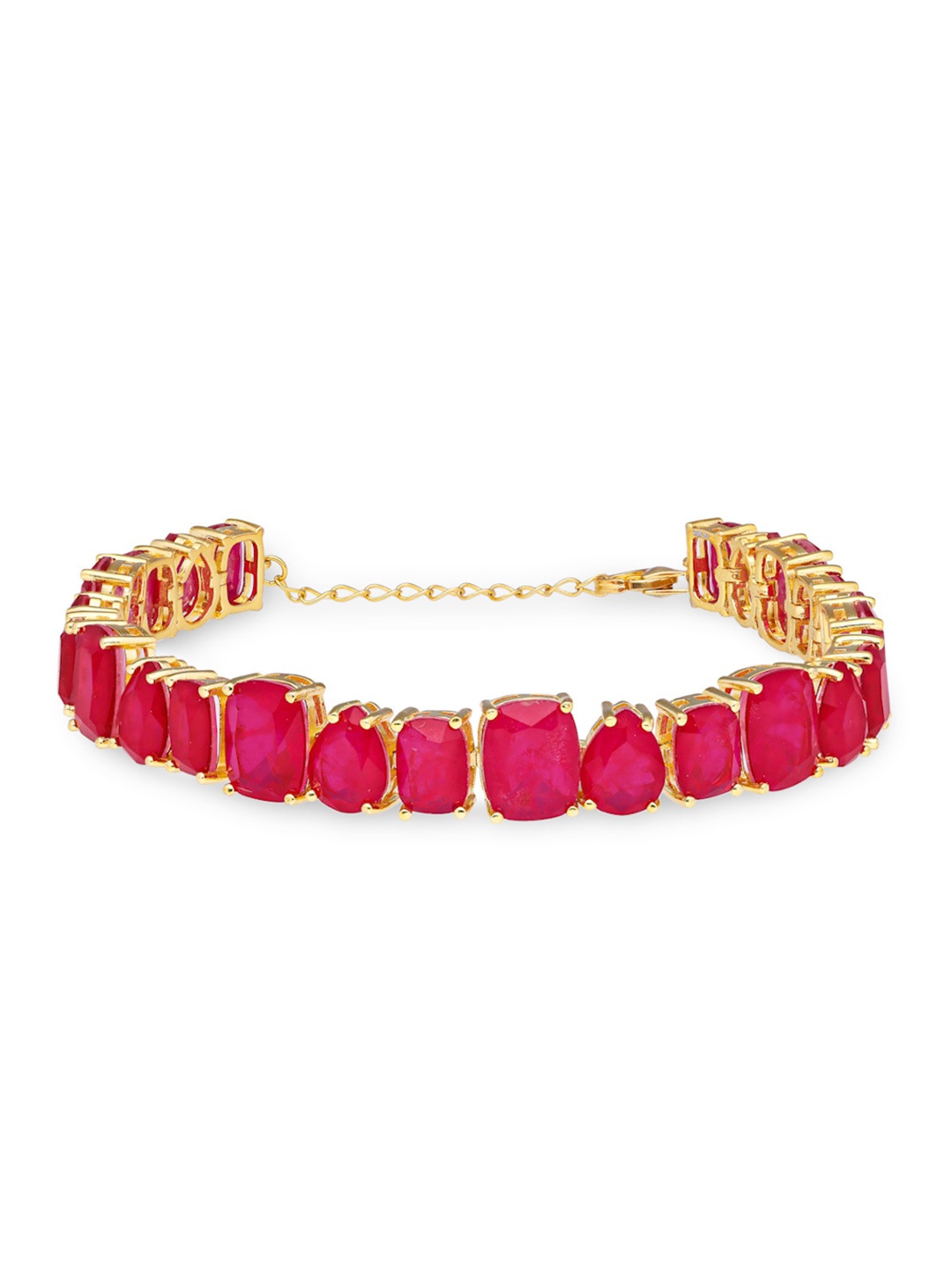 

MISS JO 925 Sterling Silver Gold-Plated Charm Bracelet