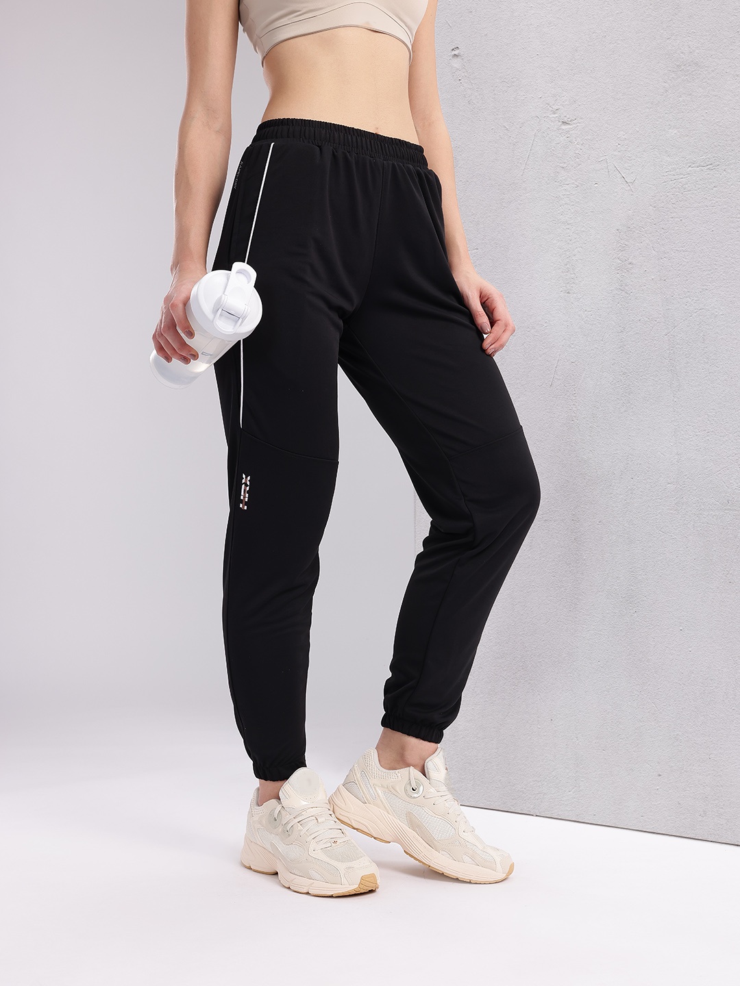 

HRX by Hrithik Roshan Women Couple Collection Training Jogger Track Pants, Black