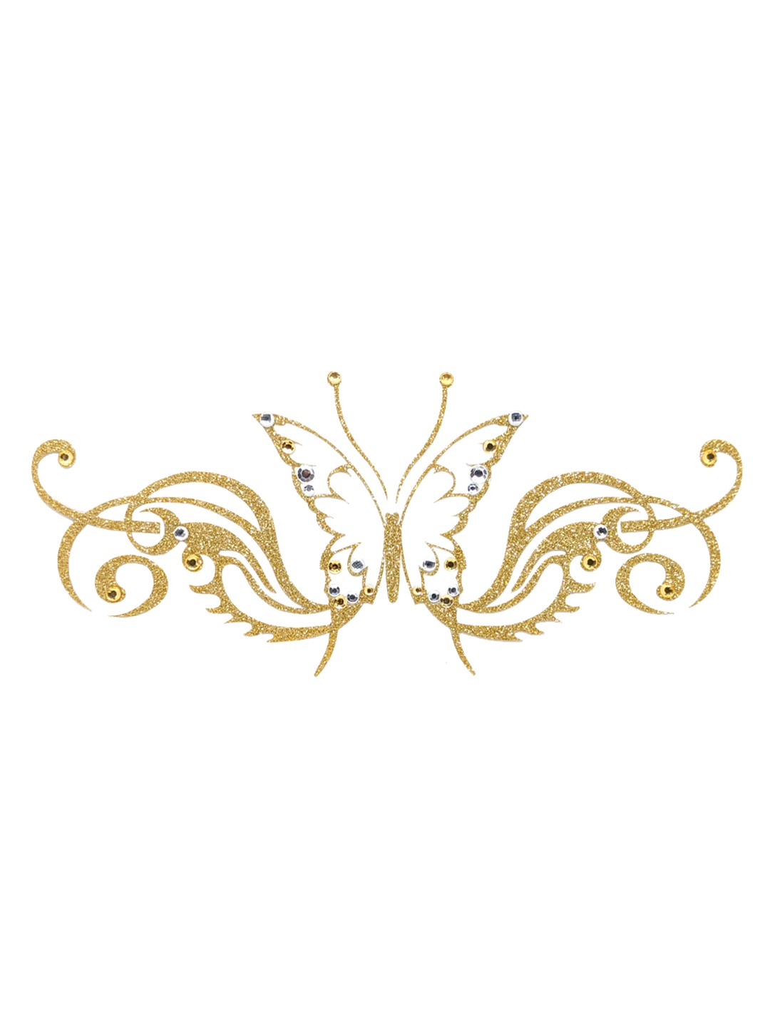 

Comet Busters Body Jewel Temporary Tattoo, Gold