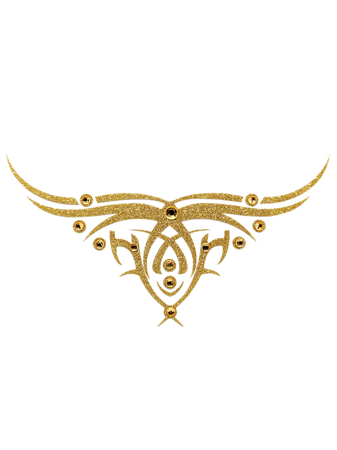 

Comet Busters Body Jewel Temporary Tattoo, Gold