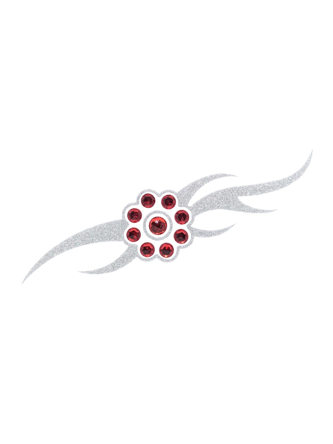

Comet Busters Body Jewel Temporary Tattoo, Silver