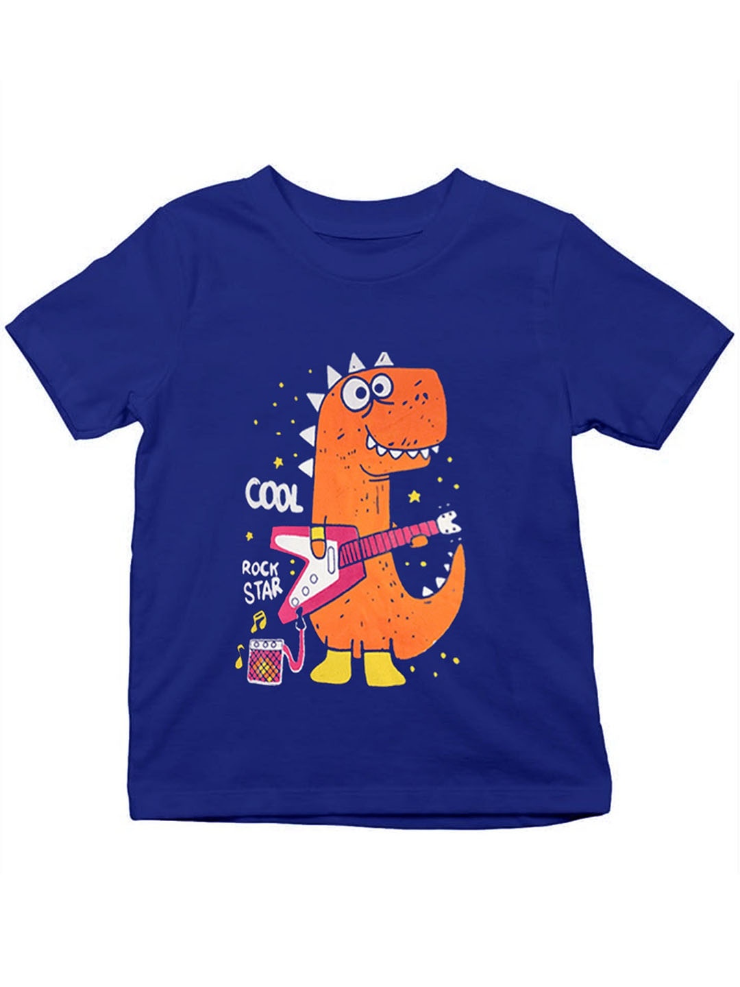 

BAESD Boys Typography Printed Applique T-shirt, Multi