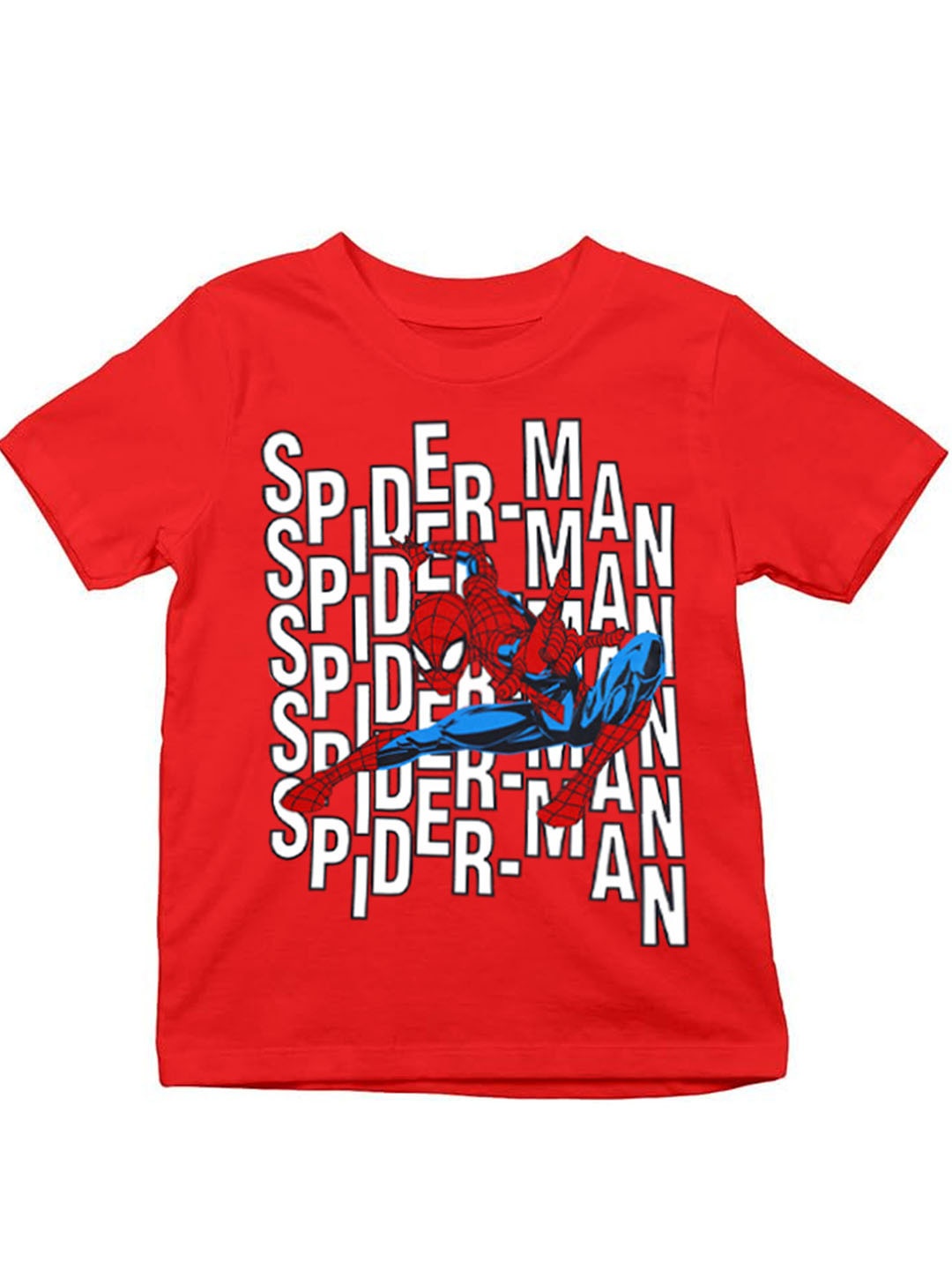 

BAESD Boys Typography Printed Applique T-shirt, Multi