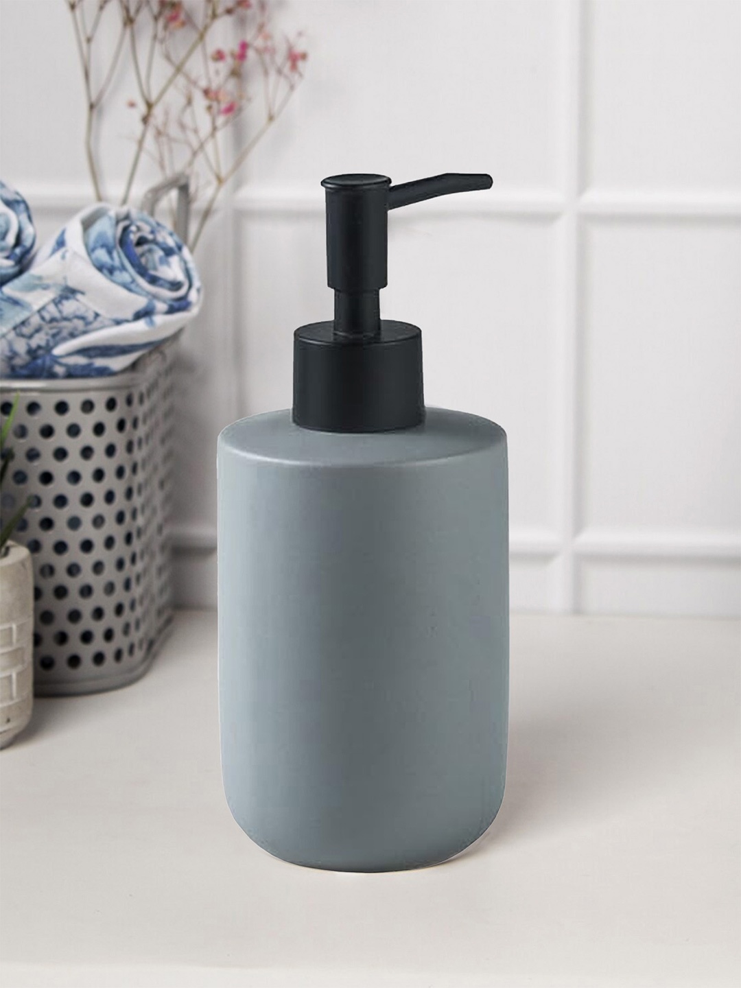 

The Better Home Grey Ceramic Soap Dispenser 350ml