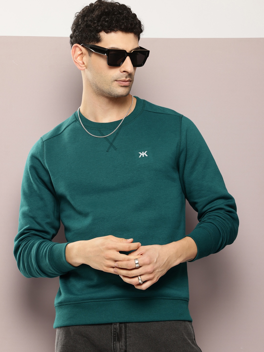 

Kook N Keech Men Sweatshirt, Green