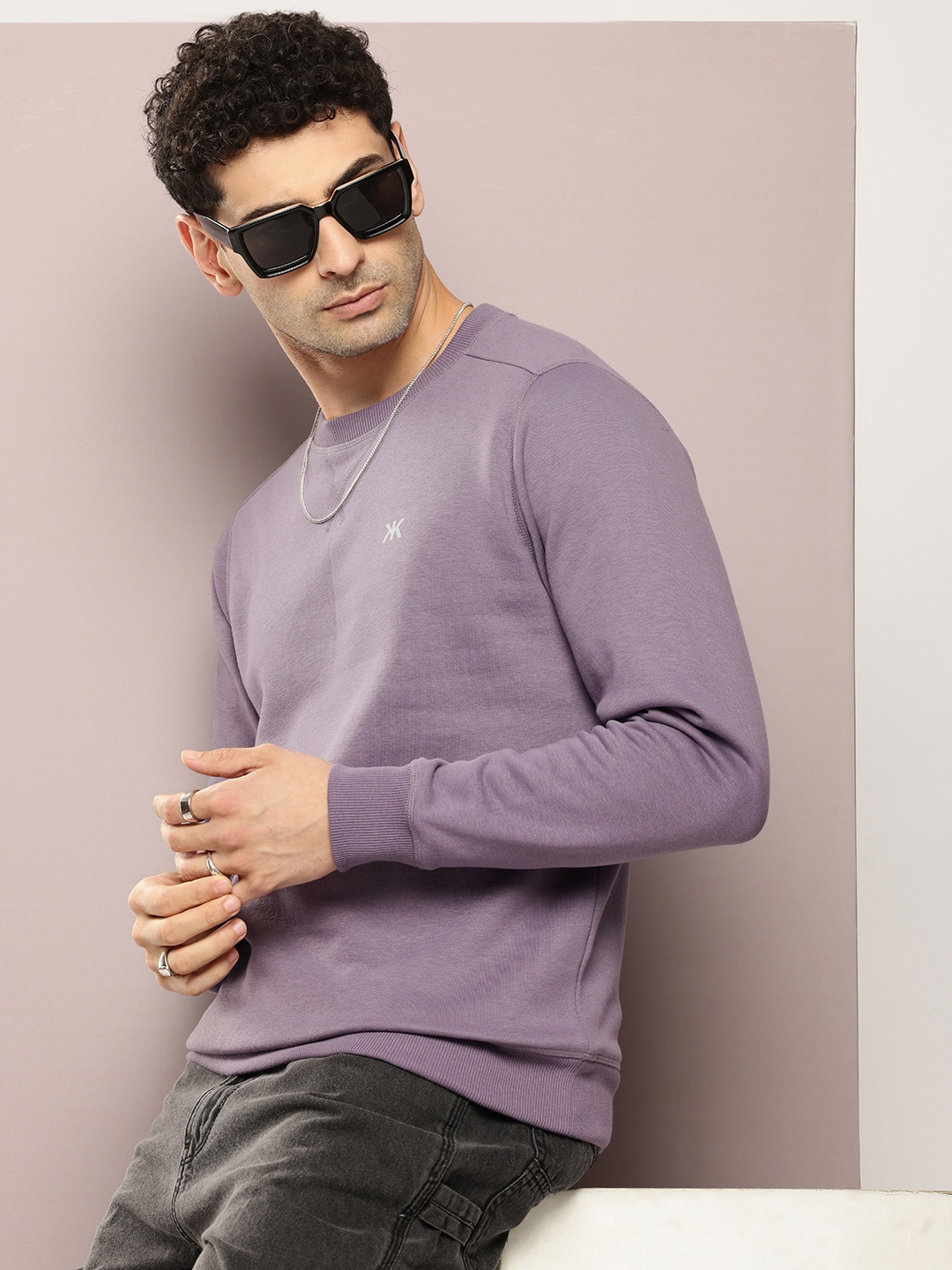 

Kook N Keech Men Sweatshirt, Purple