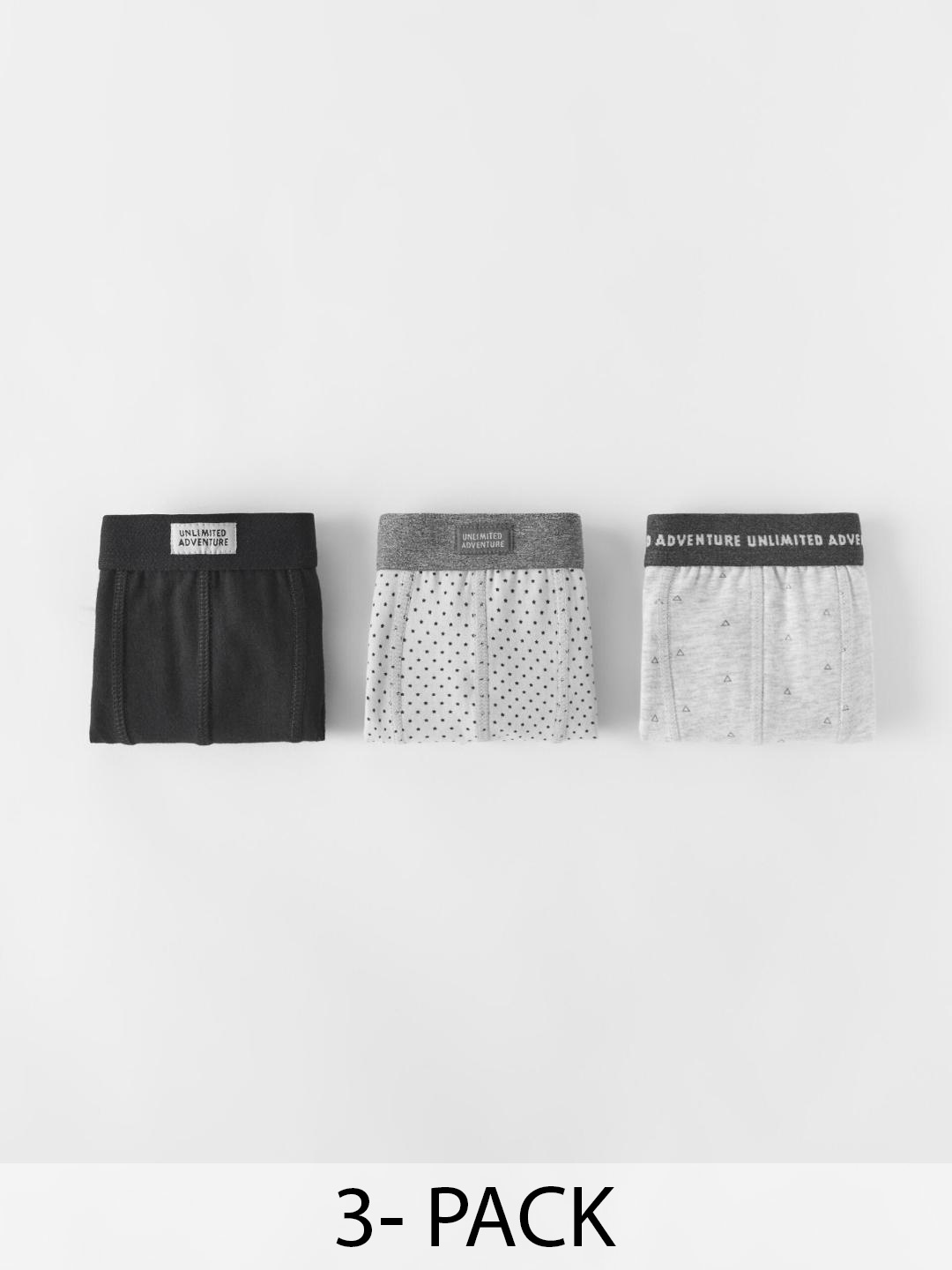 

ZARA Boys Black Shorts